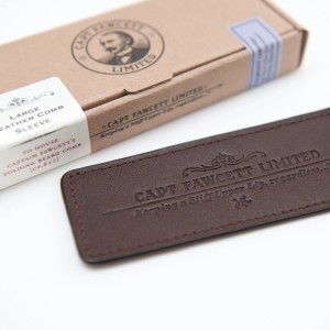 Large Leather Case for Folding Comb (CF.82T), Captain Fawcett 